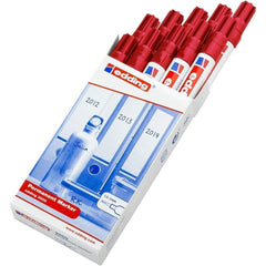Rotulador Edding 3000 Rojo | Edding Industria Bricola | Pack 10 Unidades