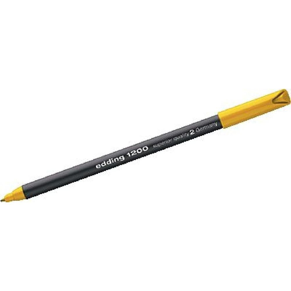 Rotulador Edding 1200 Amarillo | Edding | Pack 10 Unidades