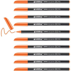 Rotulador Edding 1200 Naranja | Edding | Pack 10 Unidades