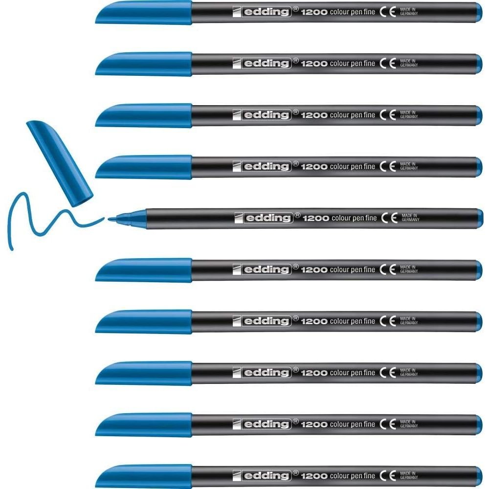 Rotulador Edding 1200 Azul Claro | Edding | Pack 10 Unidades Imagen principal del producto