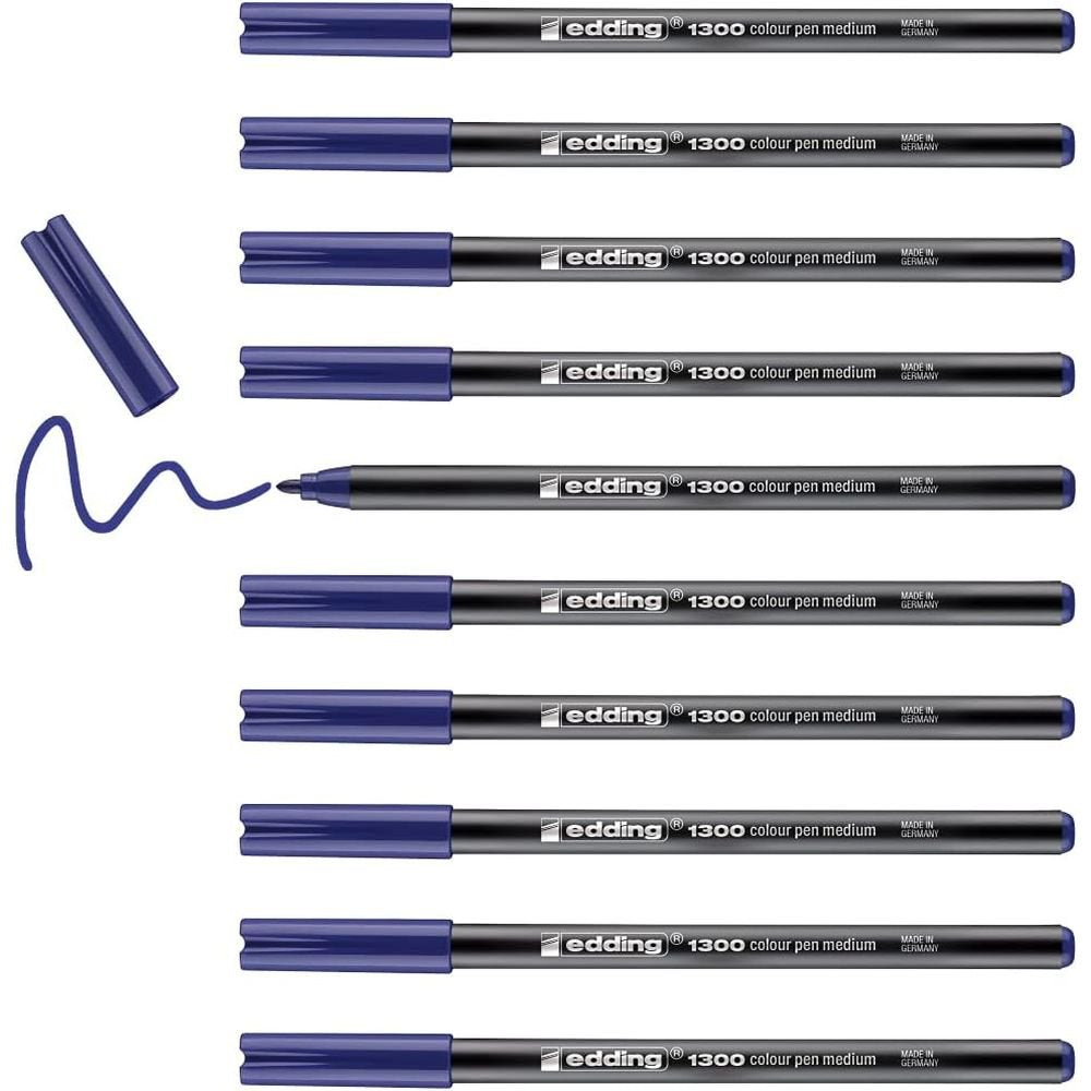 Rotulador Edding 1300/3 Azul | Edding | Pack 10 Unidades