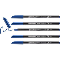 Rotulador Edding 1200 Azul Acero | Edding | Pack 5 Unidades