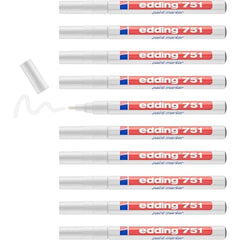 Rotulador Edding 751 Blanco | Edding | Pack 10 Unidades