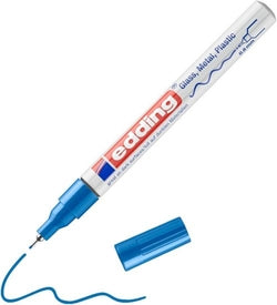 Rotulador permanente azul Edding 780 pack 10 Imagen principal del producto