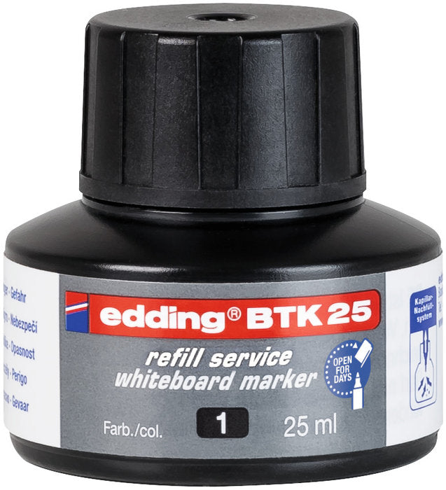 TINTA EDDING BTK 25 NEGRO PIZARRA BLANCA | 1 UNIDADES | (EDDING)