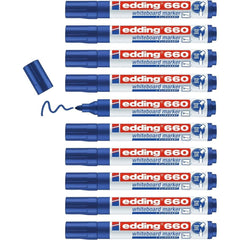 Rotulador Pizarra Edding 660 Azul | Edding | Pack 10 Unidades
