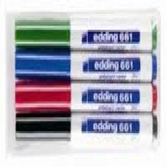 Rotulador Pizarra Edding 661 B/4 Surtidos | Edding | Pack 1 Unidades