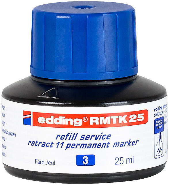 TINTA RECARGA EDDING RMTK 25 EDDING 11 AZUL | 1 UNIDADES | (EDDING)