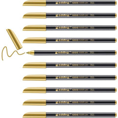 Rotulador Edding 1200 53 Metalizado Oro | Edding | Pack 10 Unidades