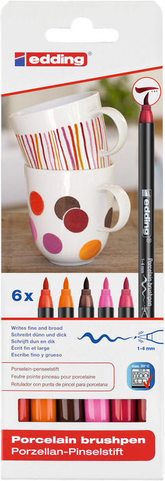 Rotulador Edding 4200 Porcelana Colores Surtidos Calidos | Edding | Pack 1 Unidades