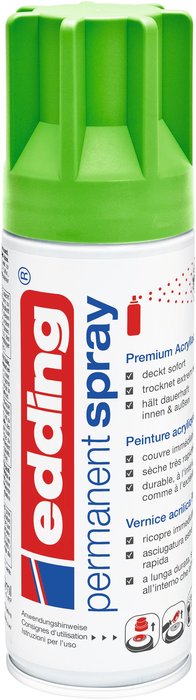PINTURA ACRILICA SPRAY EDDING 5200 PERMANENTE VERDE AMARILL | 1 UNIDADES | (EDDING)