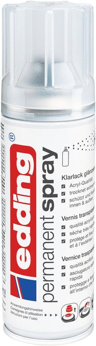 PINTURA ACRILICA SPRAY EDDING 5200 PERMANENTE LACA BRILLANT | 1 UNIDADES | (EDDING)