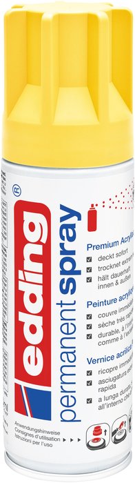 PINTURA ACRILICA SPRAY EDDING 5200 PERMANENTE AMARILLO TRA | 1 UNIDADES | (EDDING)