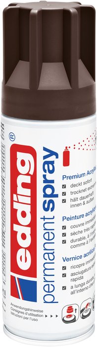 PINTURA ACRILICA SPRAY EDDING 5200 PERMANENTE CHOCOLATE MAT | 1 UNIDADES | (EDDING) Imagen principal del producto