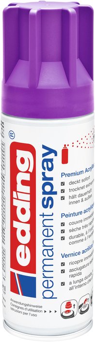 PINTURA ACRILICA SPRAY EDDING 5200 PERMANENTE BAYA MATE | 1 UNIDADES | (EDDING) Imagen principal del producto