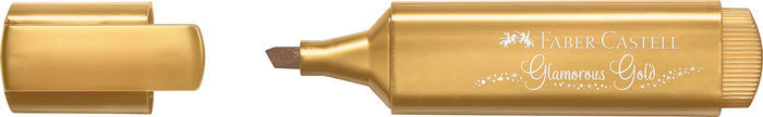 Marcador Faber Textliner 46 Metallic Oro | Faber Castell | Pack 10 Unidades Imagen principal del producto