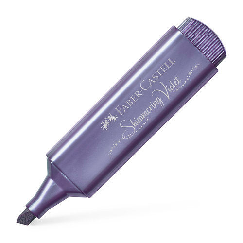 Marcador Faber Textliner 46 Metalico Violeta | Faber Castell | Pack 10 Unidades Imagen principal del producto
