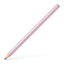 LAPIZ FABER CASTELL GRAFITO JUMBO SPARKLE ROSA METALICO | 12 UNIDADES | (FABER CASTELL)