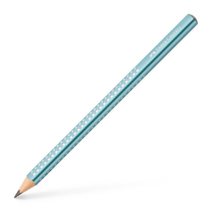 LAPIZ FABER CASTELL GRAFITO JUMBO SPARKLE OOCEANICO METALICO | 12 UNIDADES | (FABER CASTELL) Imagen principal del producto