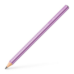 LAPIZ FABER CASTELL JUMBO SPARKLE VIOLETA METALICO | 12 UNIDADES | (FABER CASTELL)
