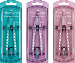 COMPAS FABER CASTELL BIGOTERA FACTORY 2023 COLORES OCEANO R | 3 UNIDADES | (FABER CASTELL)