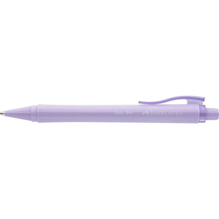 BOLIGRAFO FABER CASTELL DAILY BALL XB LILA | 10 UNIDADES | (FABER CASTELL) Imagen principal del producto