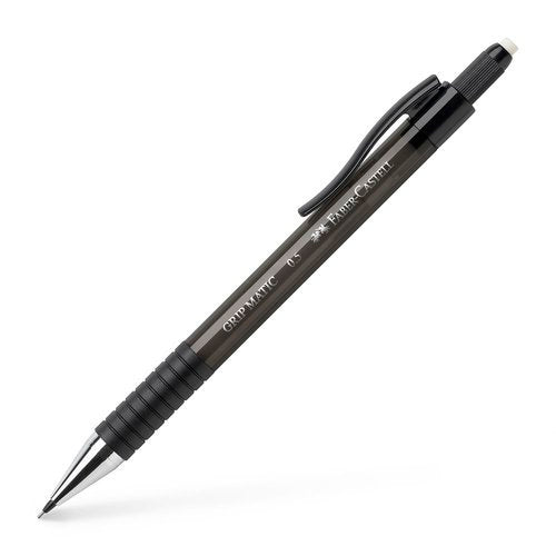 Portaminas Faber Castell Grip Matic 0,5 mm Negro