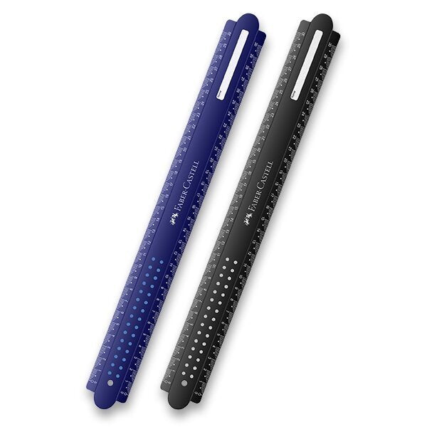 REGLA FABER CASTELL DOTS 30 CM COLORES SURTIDOS | 6 UNIDADES | (FABER CASTELL)