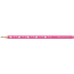 LAPIZ FABER UNICORNIO GRAFITO HB ROSA | 12 UNIDADES | (FABER CASTELL)