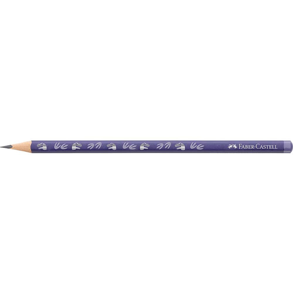 LAPIZ FABER DINOSAURIO GRAFITO HB AZUL | 12 UNIDADES | (FABER CASTELL)
