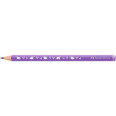 LAPIZ JUMBO FABER UNICORNIO GRAFITO HB VIOLETA | 12 UNIDADES | (FABER CASTELL)