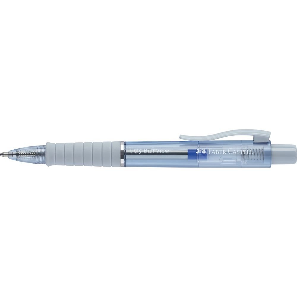 Bolígrafo Faber Castell Poly Ball View Icy Glow