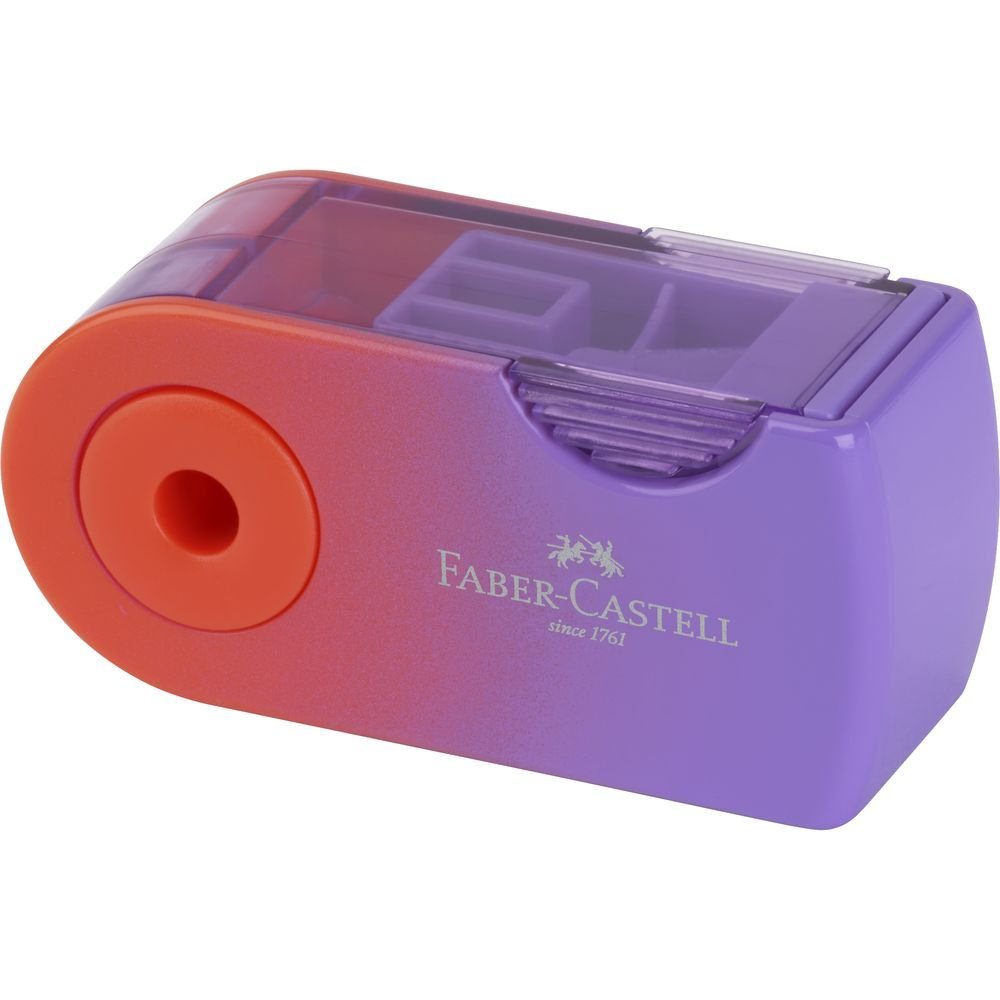Afilalapiz Faber Castell Sleeve Mini Flow, pack 12 unidades