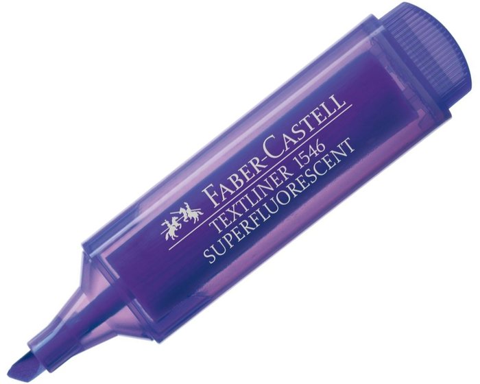 C/10 Marcadores Textliner 46 Violeta Faber-castell