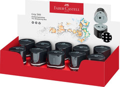 AFILALAPIZ TRIPLE GRIP 2001 NEGRO | 10 UNIDADES | (FABER CASTELL)