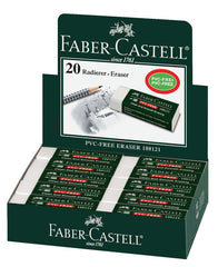 GOMA FABER CASTELL 7081N SIN PVC PARA GRAFITO | 20 UNIDADES | (FABER CASTELL)