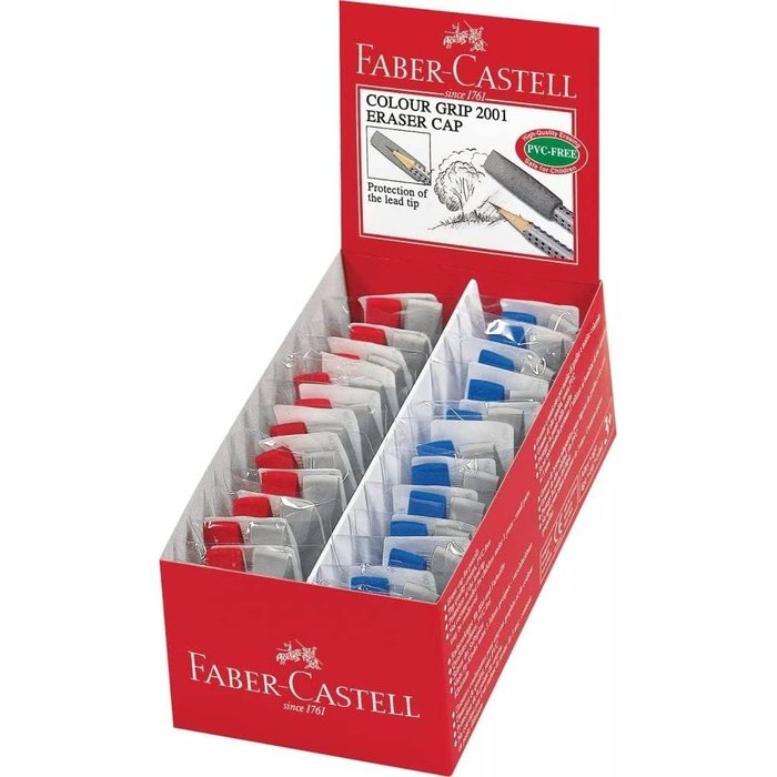 EXPOSITOR 24 BOLSA 2 GOMAS FABER GRIP 2001 | 24 UNIDADES | (FABER CASTELL) Imagen principal del producto