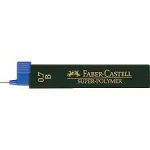 MINAS FABER 07 2H SUPER POLYMER | 12 UNIDADES | (FABER CASTELL)