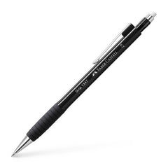 PORTAMINAS FABER GRIP 1347 0,5/0,7 MM NEGRO | 12 UNIDADES | (FABER CASTELL)