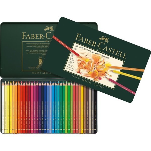 LAPIZ FABER POLYCHROMO 9212 36 COLORES | 1 UNIDADES | (FABER CASTELL) Imagen principal del producto