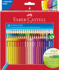 LAPIZ FABER GRIP 48 COLORES SURTIDOS CAJA CARTON | 1 UNIDADES | (FABER CASTELL)
