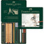 Set Faber Castell Pitt Monochrome 21 Piezas Estuche Metal | Faber Castell | Pack 1 Unidades