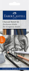 SET INICIACION CARBON CREATIVE STUDIO 7 PIEZAS | 1 UNIDADES | (FABER CASTELL)