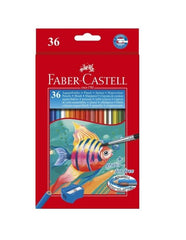 LAPIZ FABER CASTELL ACUARELABLE 36 COLORES SERIE ROJA | 1 UNIDADES | (FABER CASTELL)