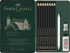 LAPIZ FABER CASTELL PITT GRAPHITE MATT 11 GRADUACIONES (1X H | 1 UNIDADES | (FABER CASTELL)