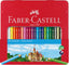 LAPIZ ECO HEXAGONAL 24 COLORES SURTIDOS | 1 UNIDADES | (FABER CASTELL)