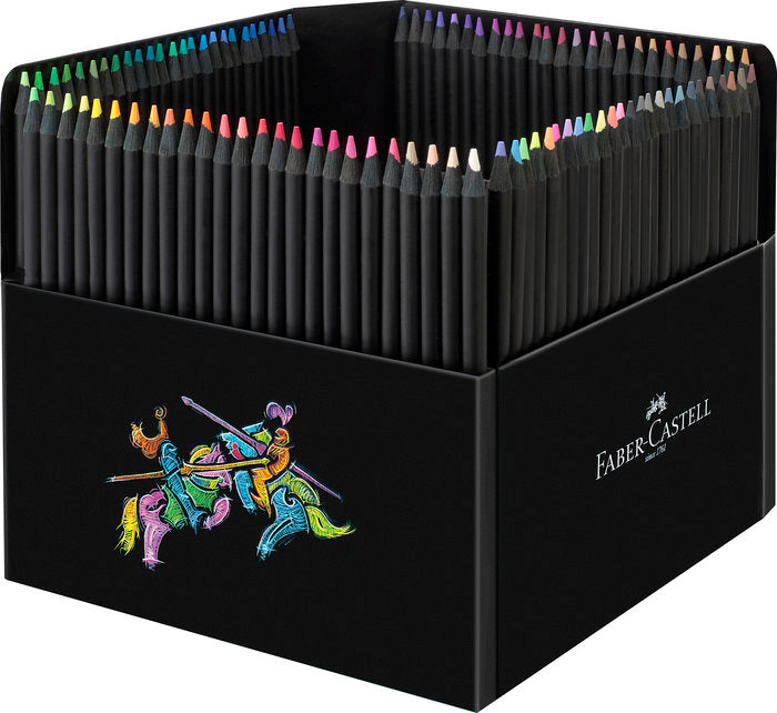 LAPIZ FABER CASTELL BLACK EDITION 100 COLORES SURTIDOS | 1 UNIDADES | (FABER CASTELL)