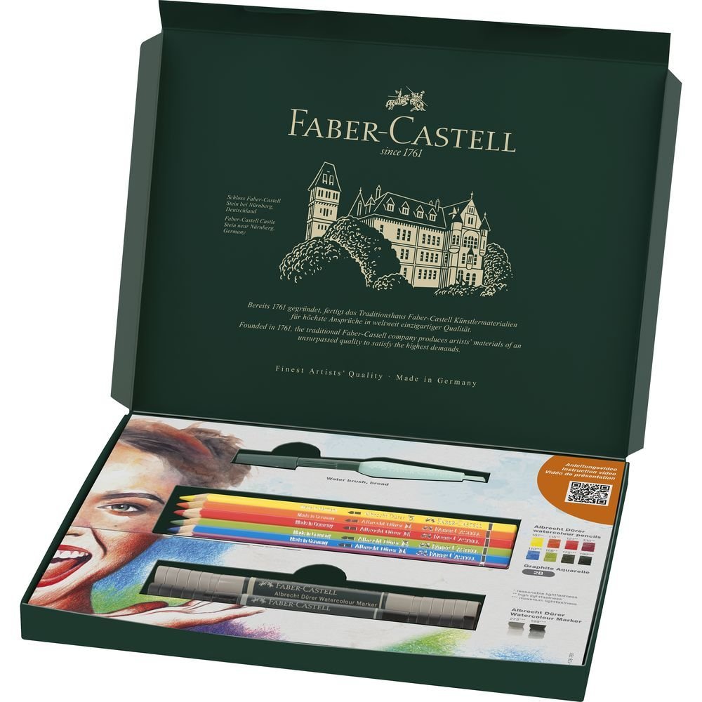 Set Faber Castell Iniciación Técnicas Húmedas A&g Imagen principal del producto