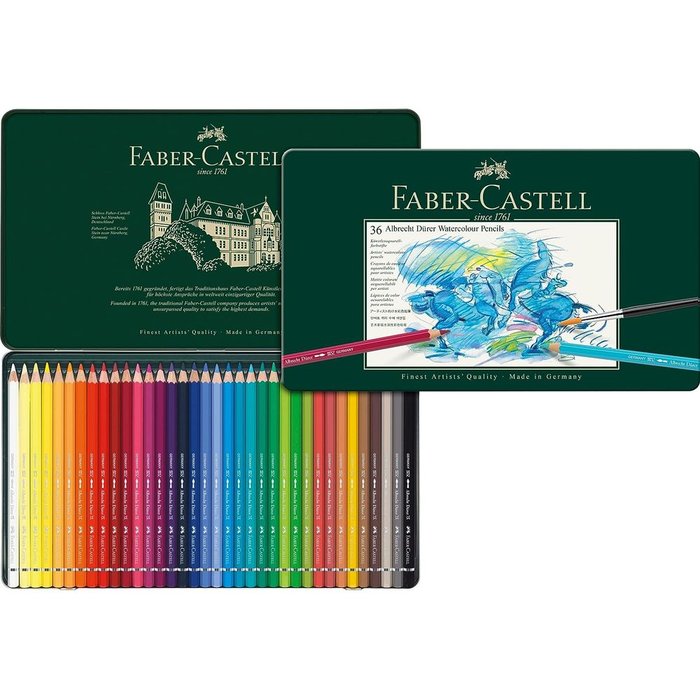 LAPIZ FABER CASTELL ACUARELABLE ALBRECHT DURER 36 COLORES ES | 1 UNIDADES | (FABER CASTELL)