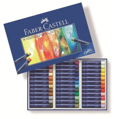 TIZAS PASTEL FABER CASTELL GRASAS 36 COLORES SURTIDOS | 1 UNIDADES | (FABER CASTELL)